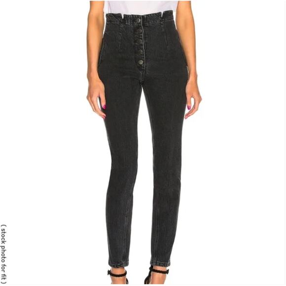 Rachel Comey Dock Pant jeans in Washed Black Size 4 - Picture 1 of 8